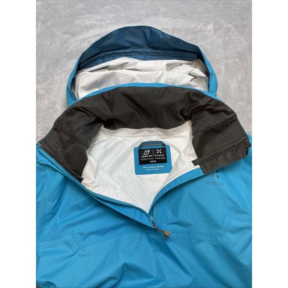 Level Six Ellesmere Splash Top Womens M Turquoise Hooded Paddling Kayaking Boat - Picture 6 of 12